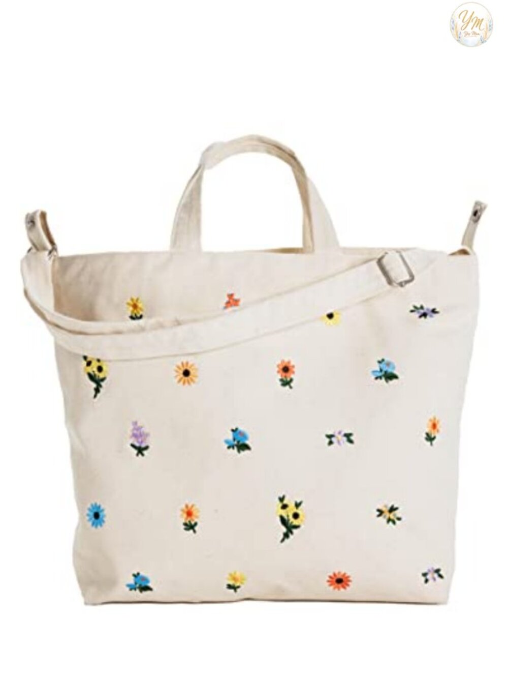 Canvas Laptop Messenger Bag with Adjustable Strap, Machine Washable